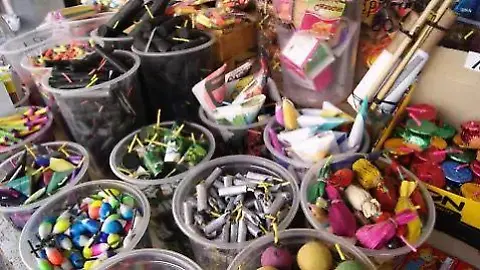 Decomisan más de 2 mil artículos de pirotecnia en Mexicali